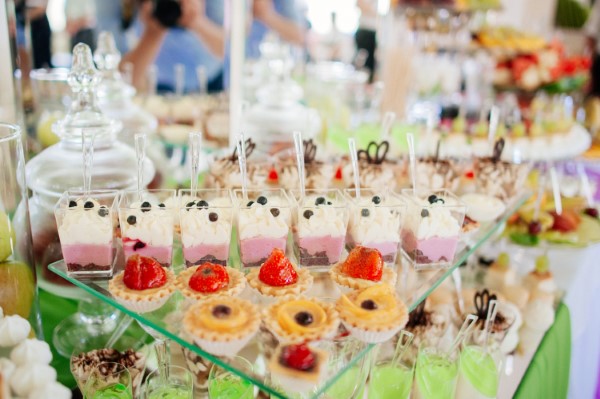 Image of a presentation option for an event catering to make guests enjoy delicious food.